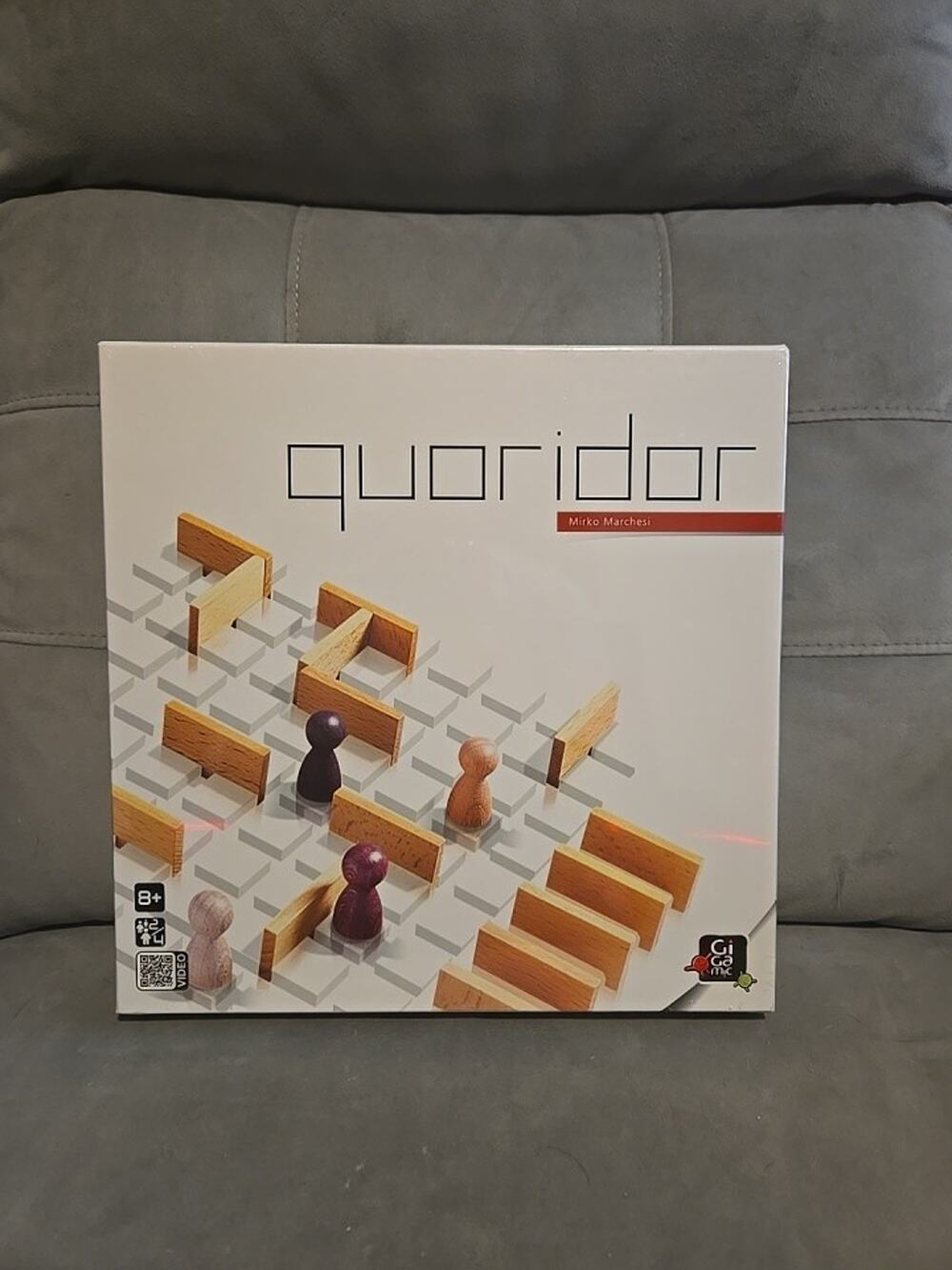 Quoridor - Abstract Strategy Game by Gigamic, 2022, Mirko Marchesi Design - NEW